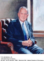 Oil portrait by Claude Buckley