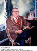 Oil portrait by Claude Buckley